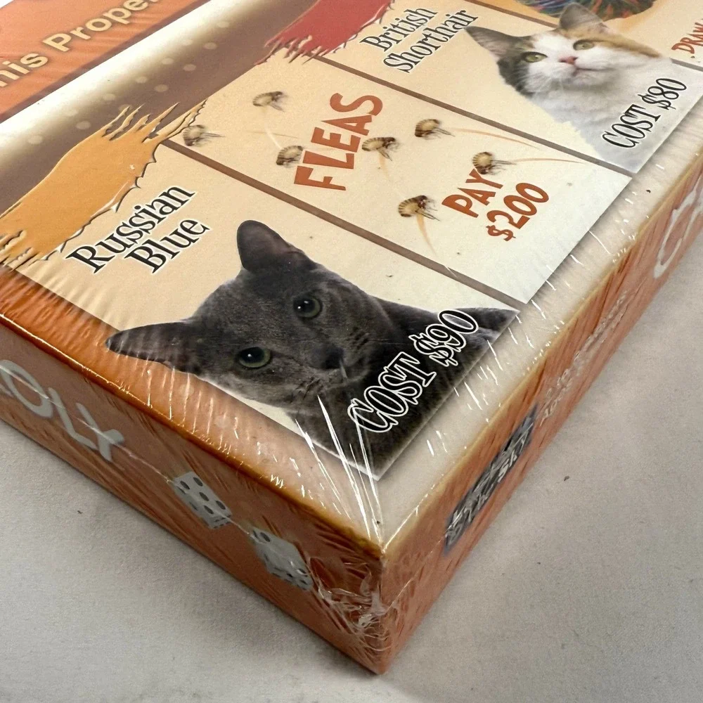 Board Game - Cat-Opoly Catopoly Cats (New) Factory Sealed‎